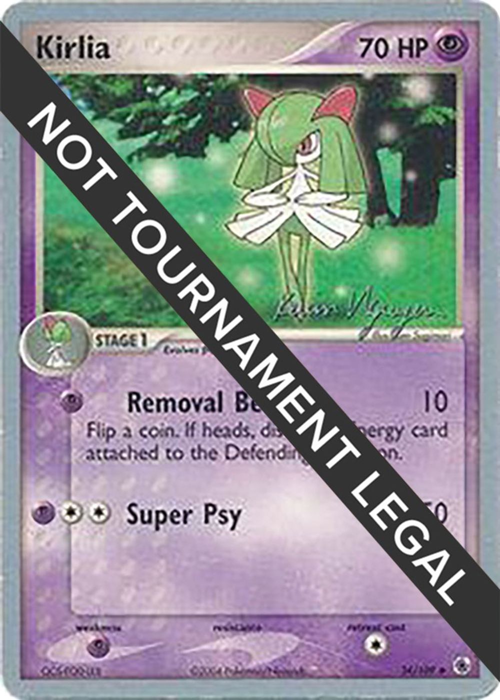 Kirlia - 2004 (Kevin Nguyen) — World Championship Decks