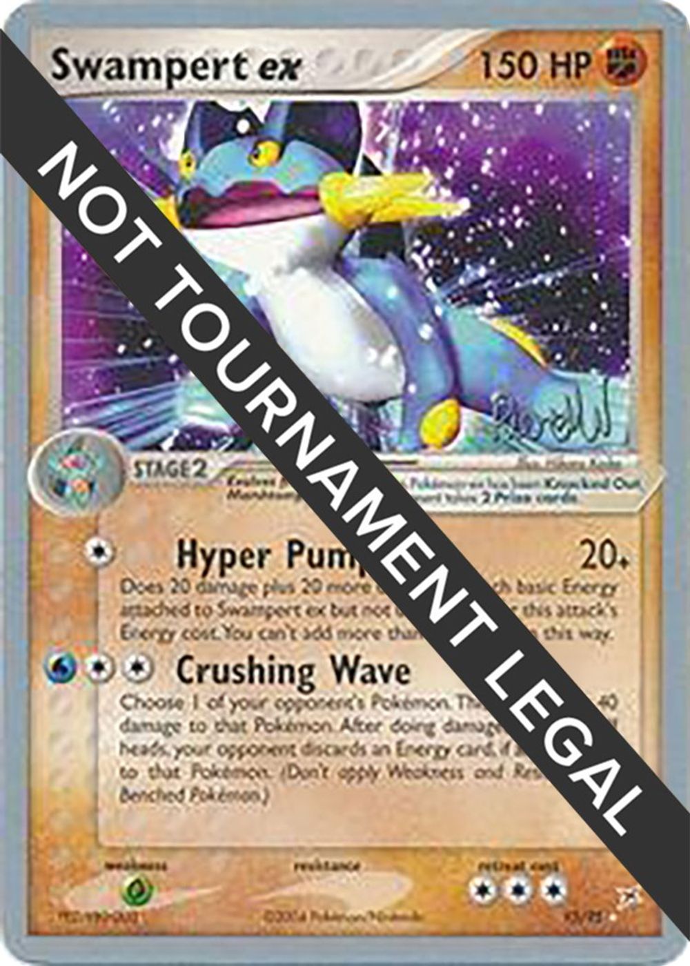 Swampert ex - 2004 (Reed Weichler) — World Championship Decks