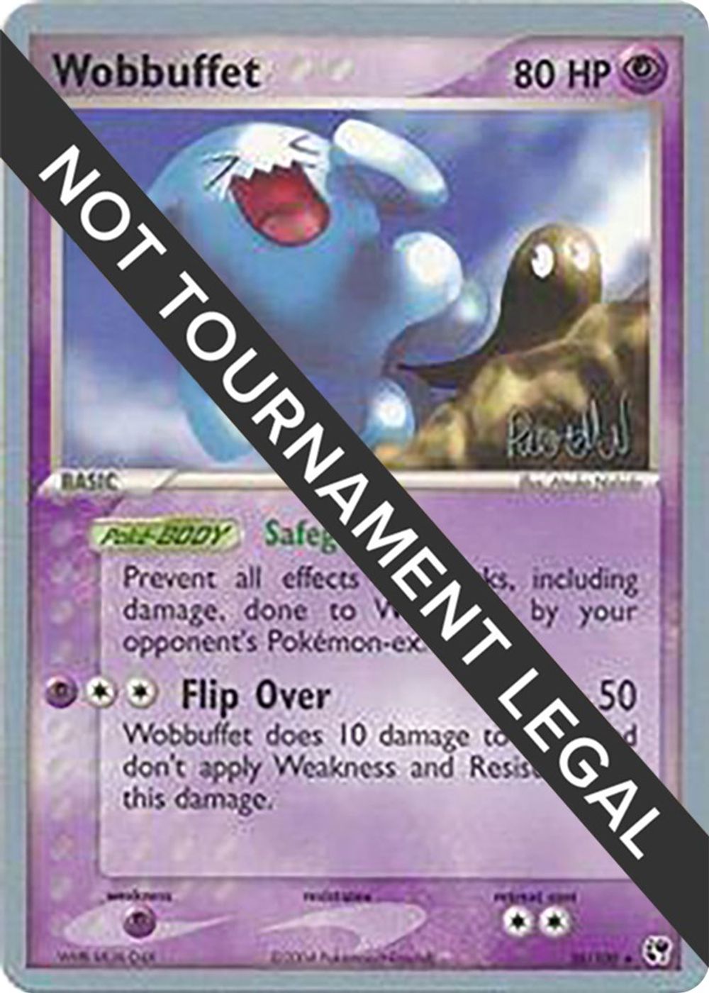 Wobbuffet - 2004 (Reed Weichler) — World Championship Decks