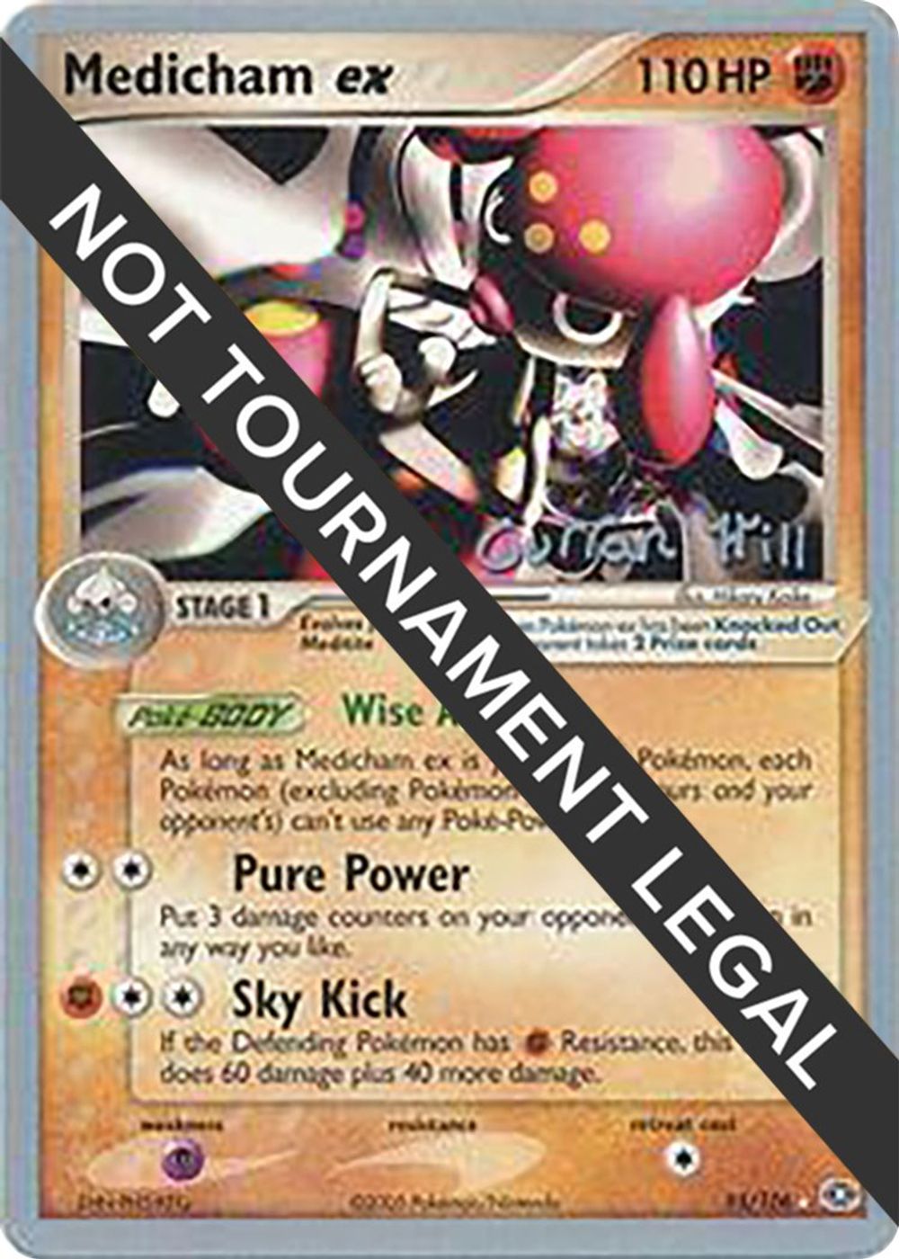 Medicham ex - 2005 (Curran Hill) — World Championship Decks