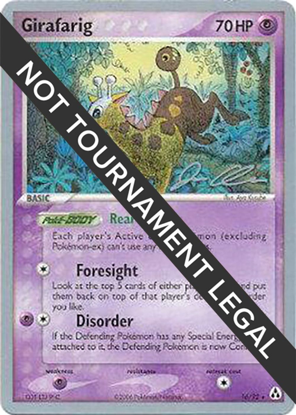 Girafarig - 2006 (Jason Klaczynski) — World Championship Decks