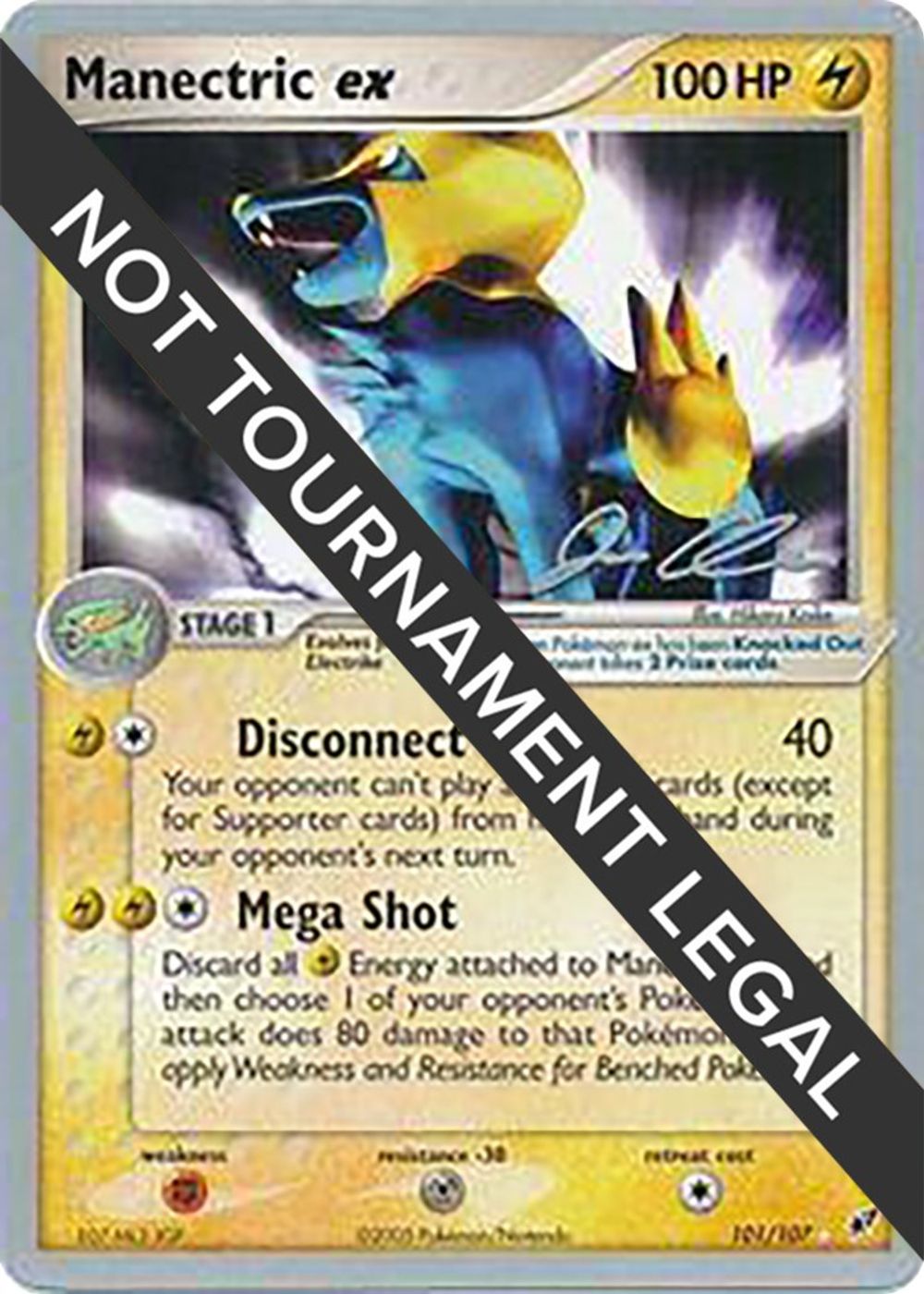 Manectric ex - 2006 (Jason Klaczynski) — World Championship Decks