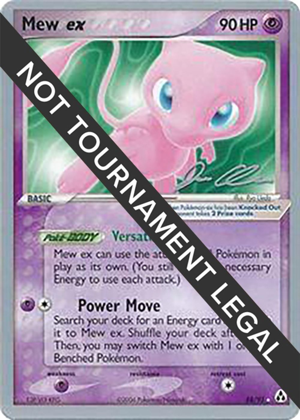 Mew ex - 2006 (Jason Klaczynski) — World Championship Decks
