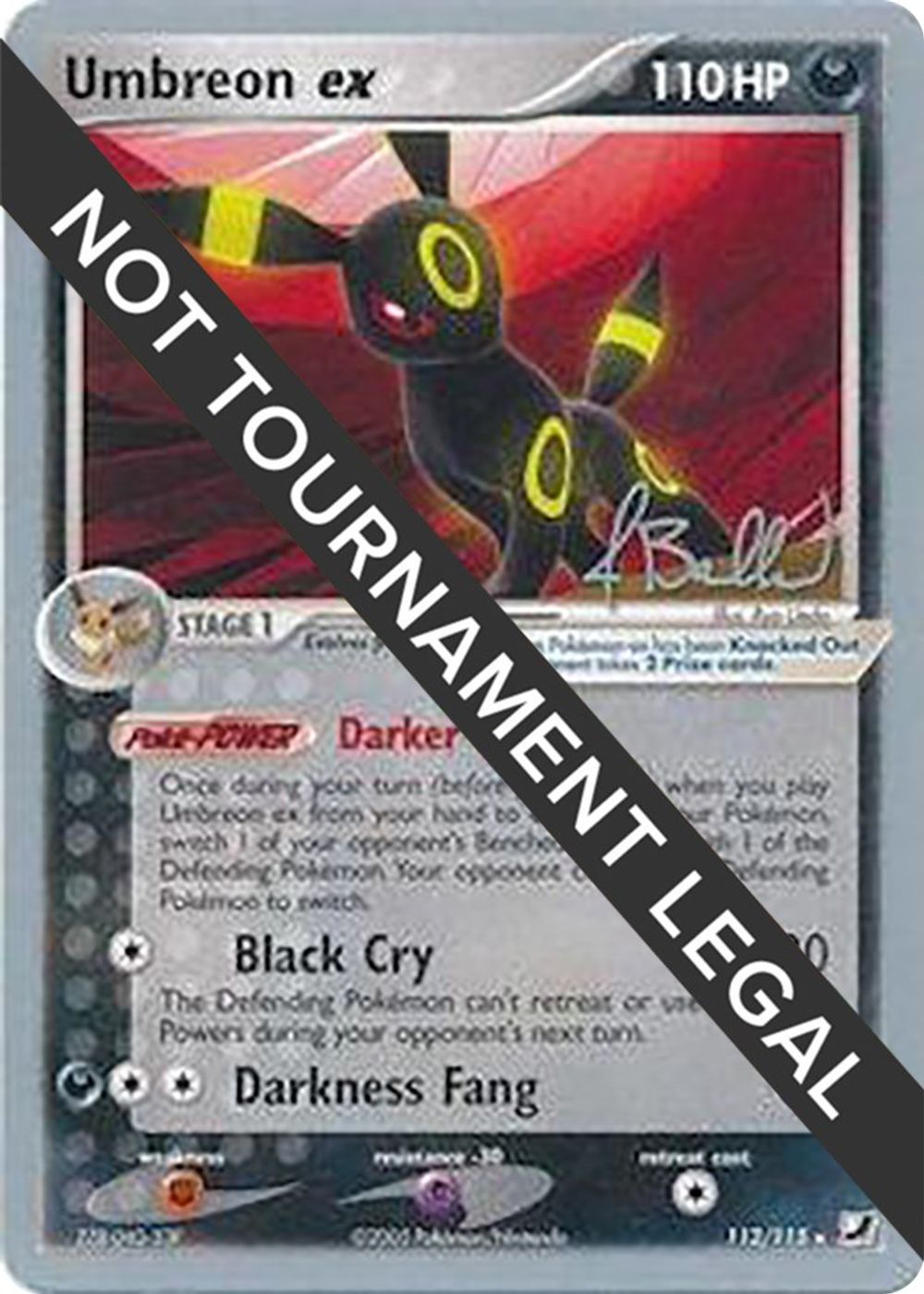 Umbreon ex - 2006 (Jimmy Ballard) — World Championship Decks