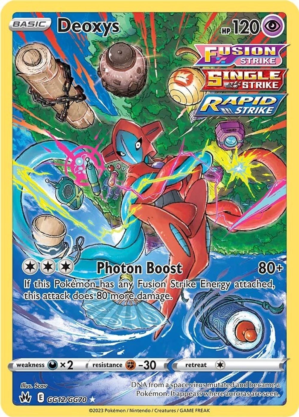 Deoxys — SWSH: Crown Zenith: Galarian Gallery