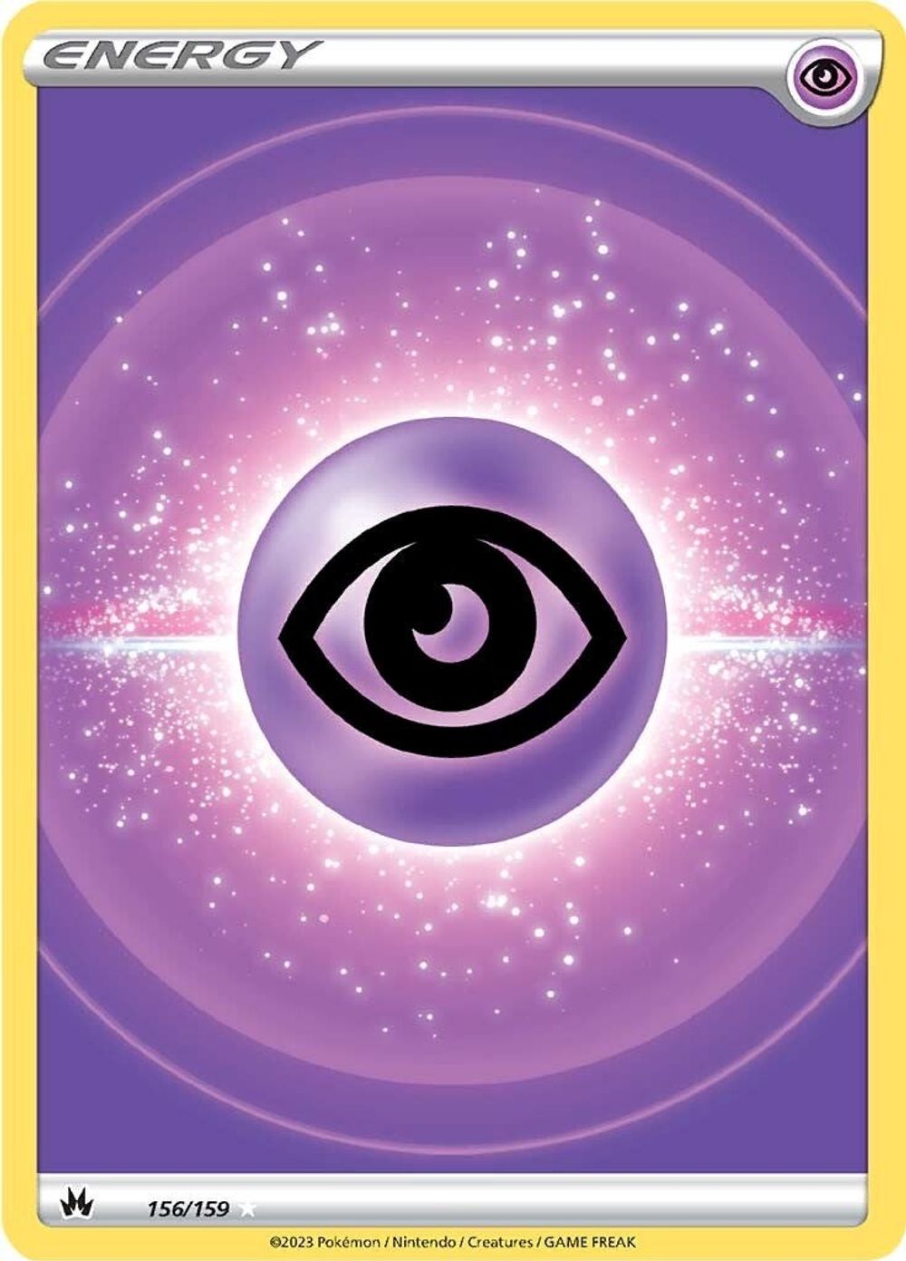 Psychic Energy (Texture Full Art) — SWSH: Crown Zenith