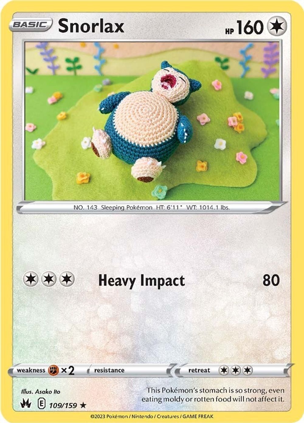 Snorlax — SWSH: Crown Zenith