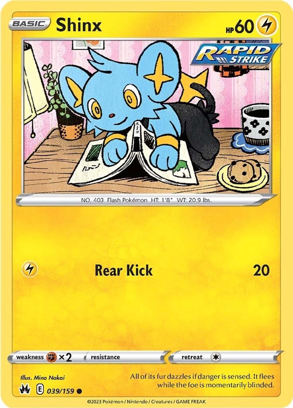 Shinx (39) — SWSH: Crown Zenith