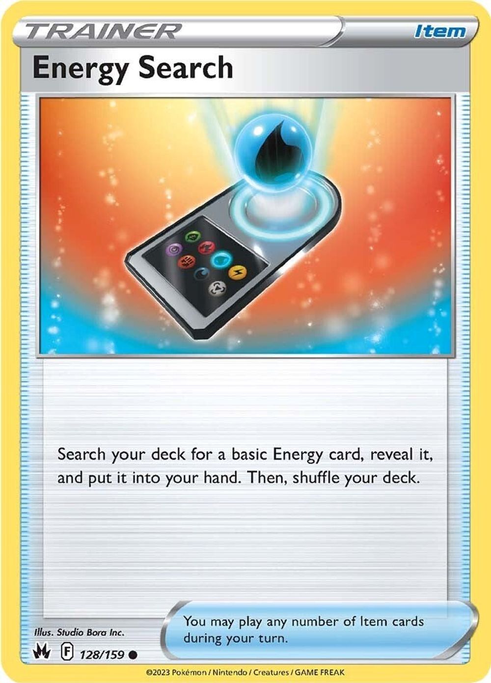 Energy Search — SWSH: Crown Zenith