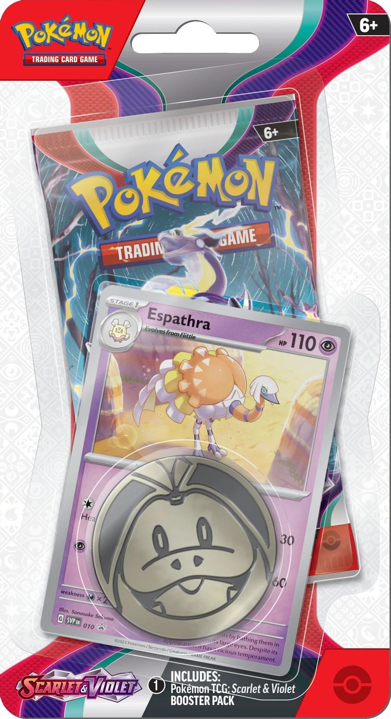 Scarlet & Violet Single Pack Blister [Espathra] — SV01: Scarlet & Violet Base Set