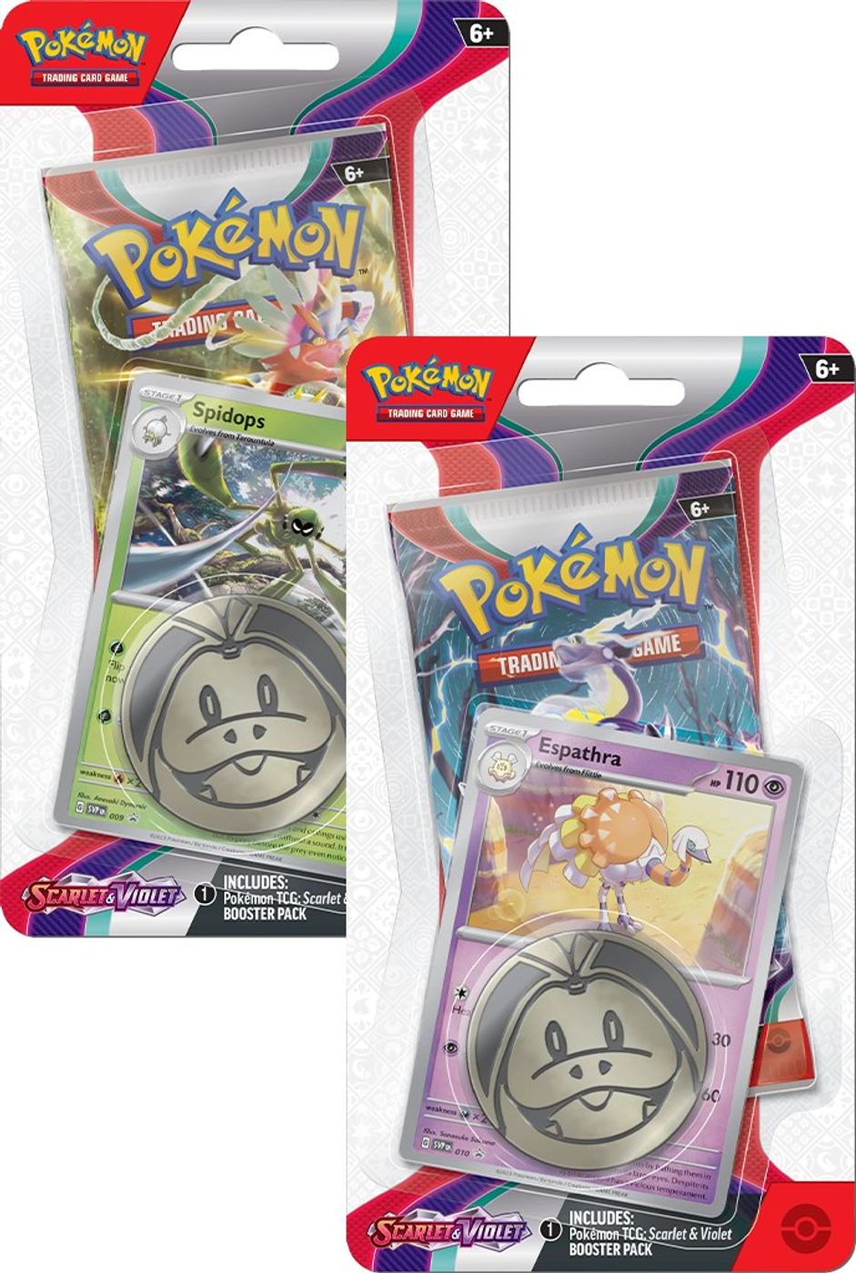 Scarlet & Violet Single Pack Blister [Set of 2] — SV01: Scarlet & Violet Base Set