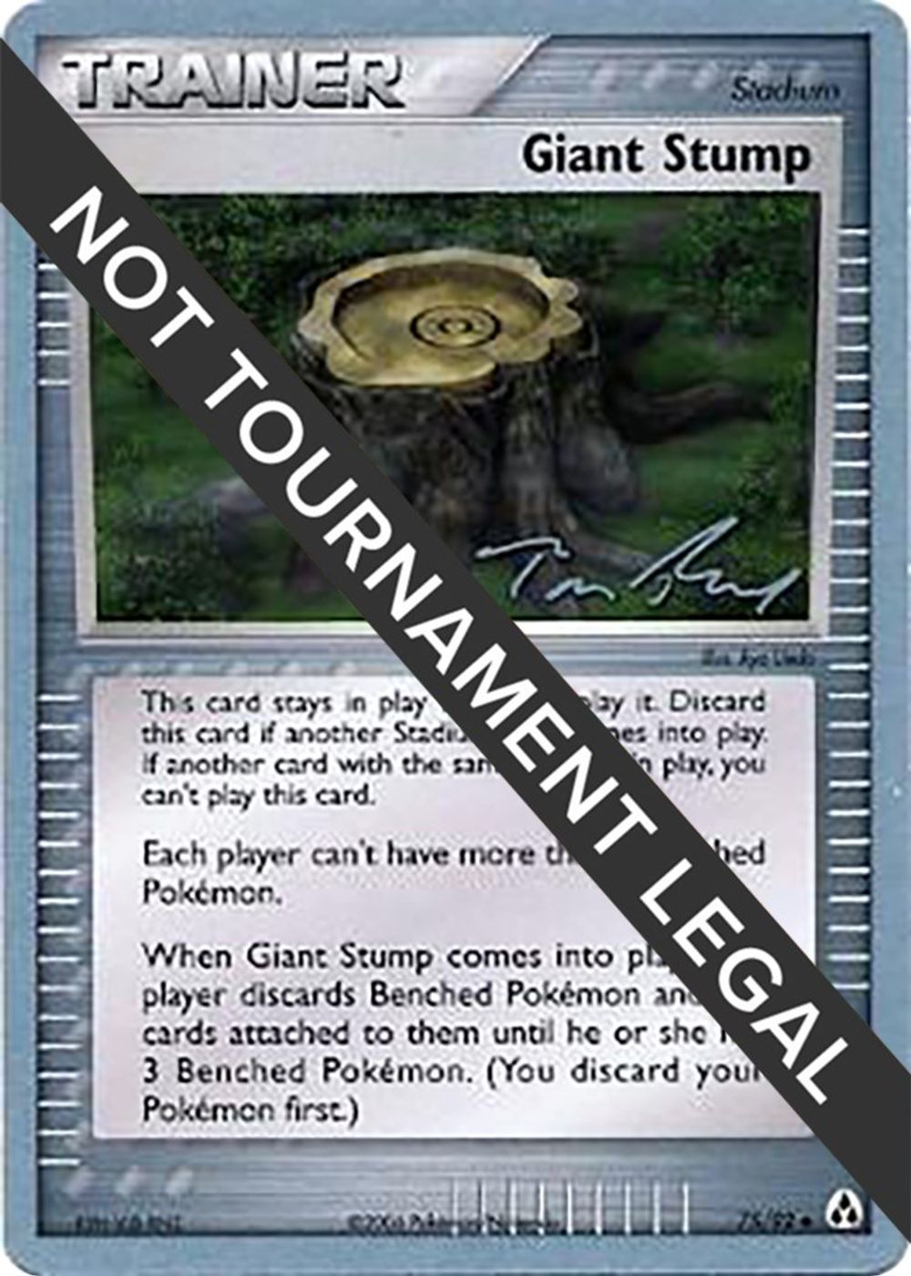 Giant Stump - 2007 (Tom Roos) — World Championship Decks