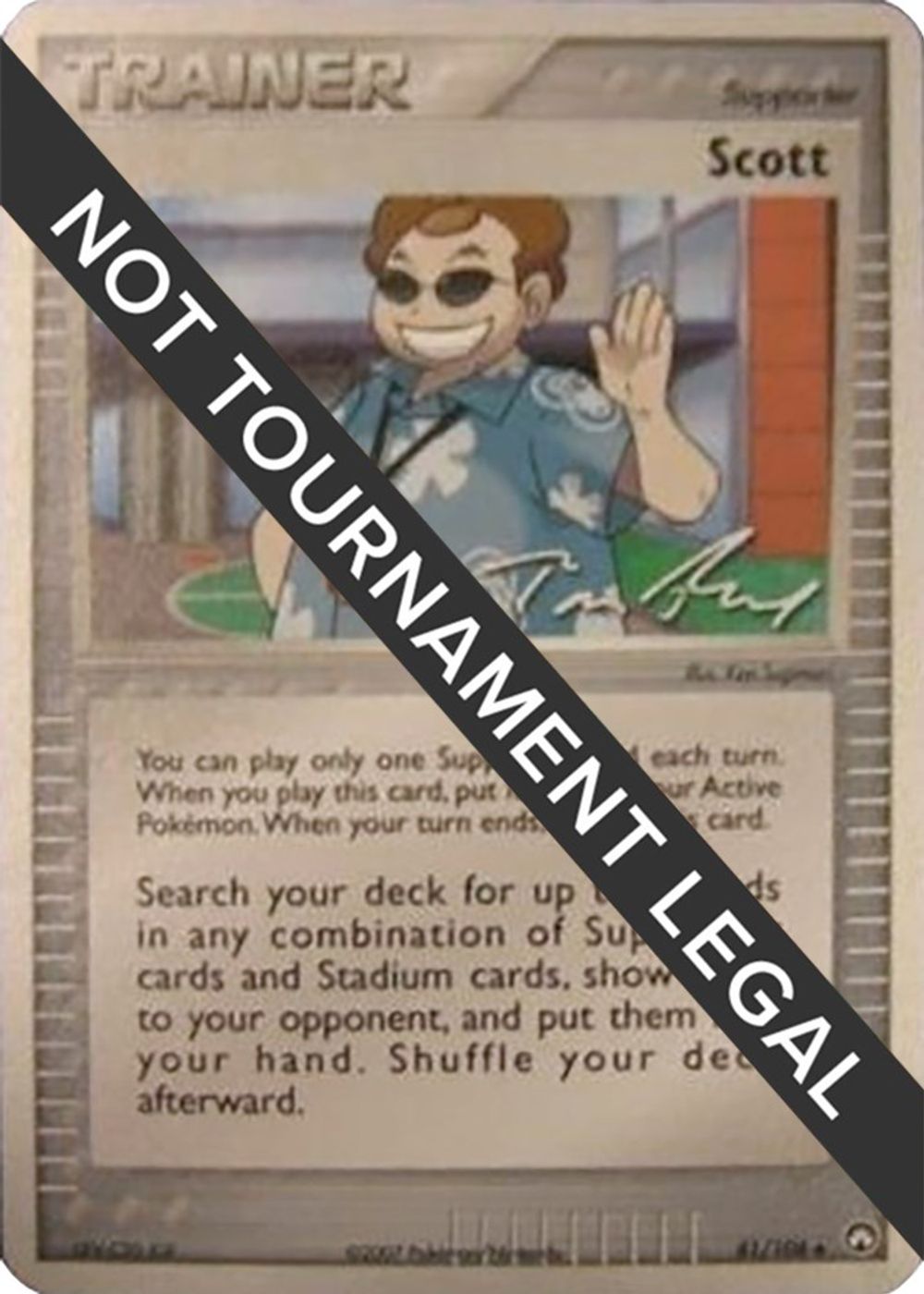 Scott - 2007 (Tom Roos) — World Championship Decks