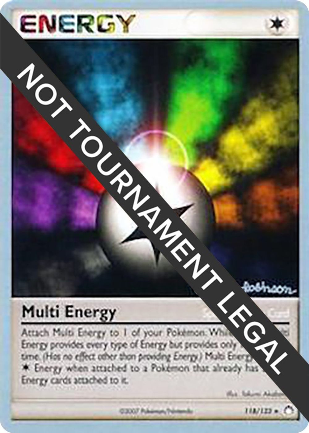 Multi Energy - 2008 (Tristan Robinson) — World Championship Decks