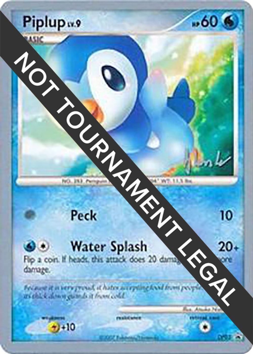 Piplup (DP03) - 2008 (Dylan Lefavour) — World Championship Decks