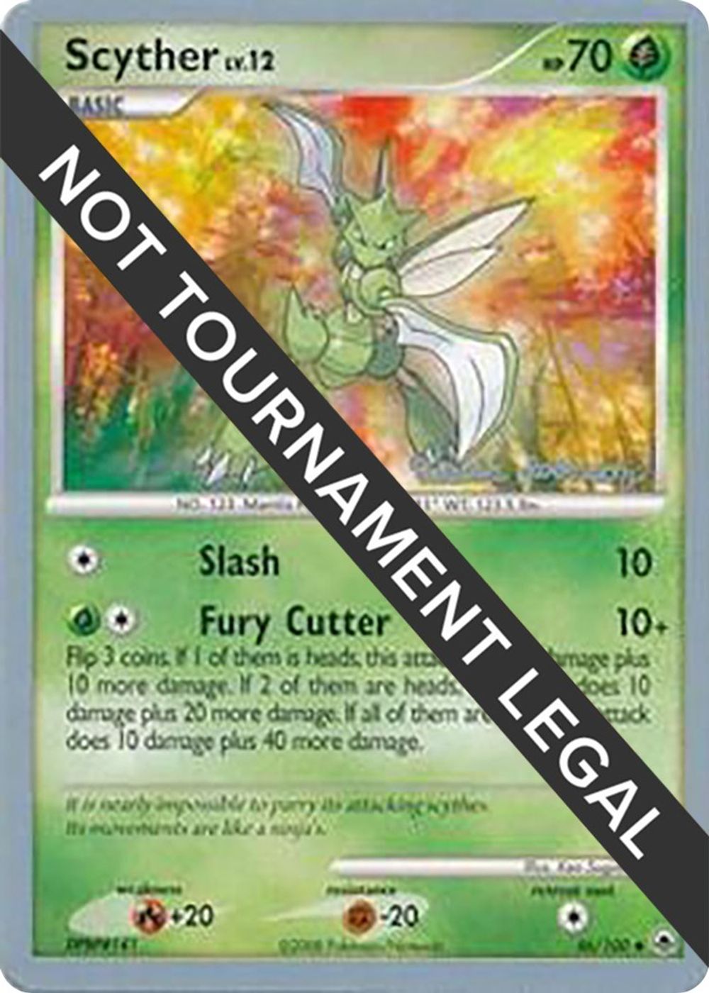Scyther - 2008 (Tristan Robinson) — World Championship Decks