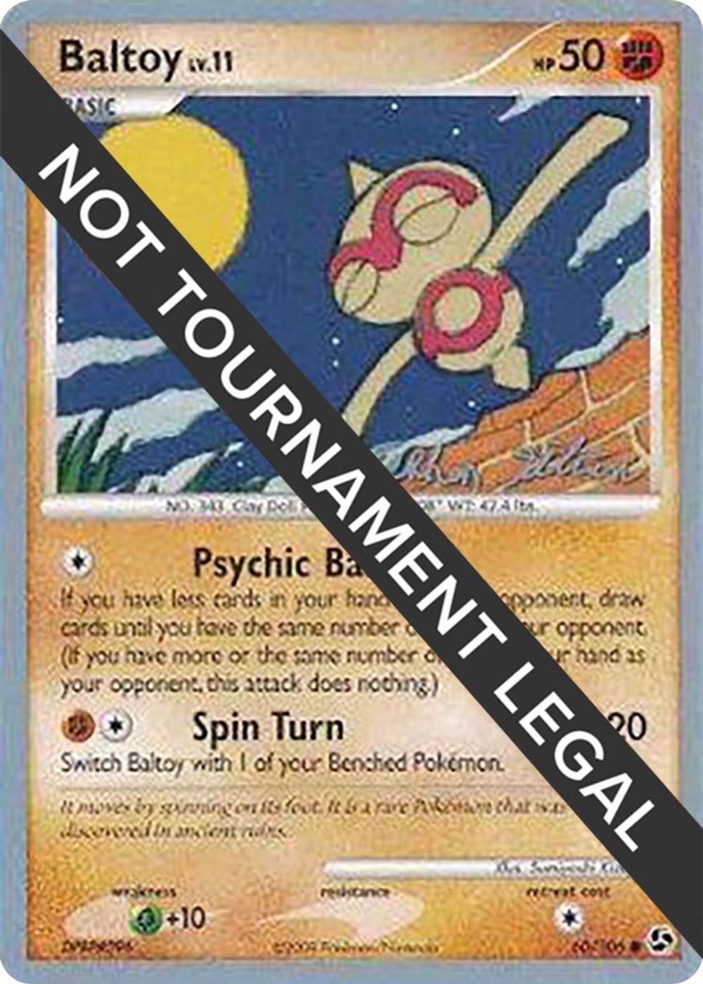 Baltoy - 2009 (Stephen Silvestro) — World Championship Decks