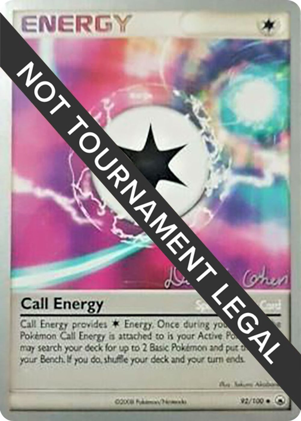 Call Energy - 2009 (David Cohen) — World Championship Decks