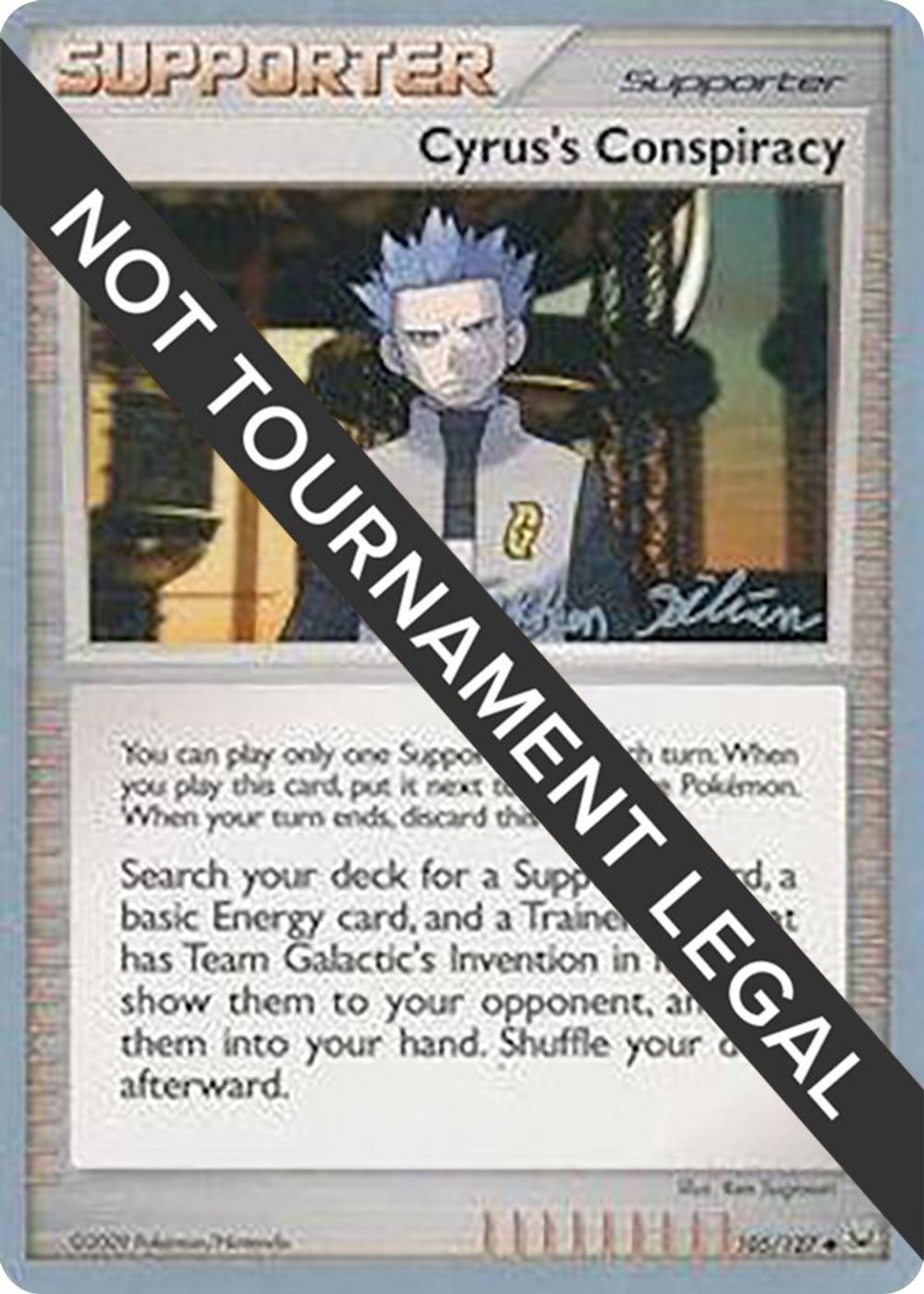 Cyrus's Conspiracy - 2009 (Stephen Silvestro) — World Championship Decks