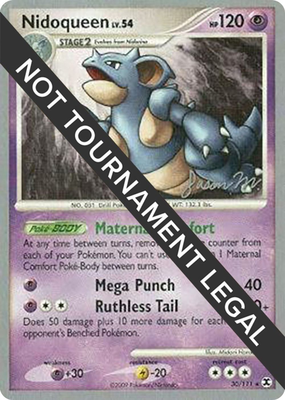 Nidoqueen - 2009 (Jason Martinez) — World Championship Decks