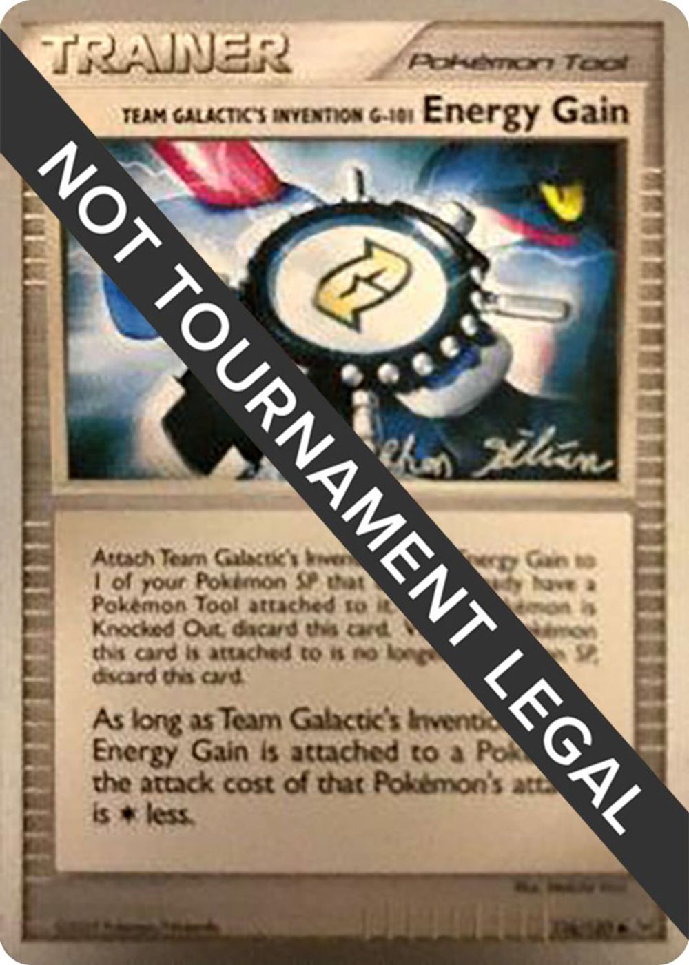 Team Galactic's Invention G-101 Energy Gain - 2009 (Stephen Silvestro) — World Championship Decks