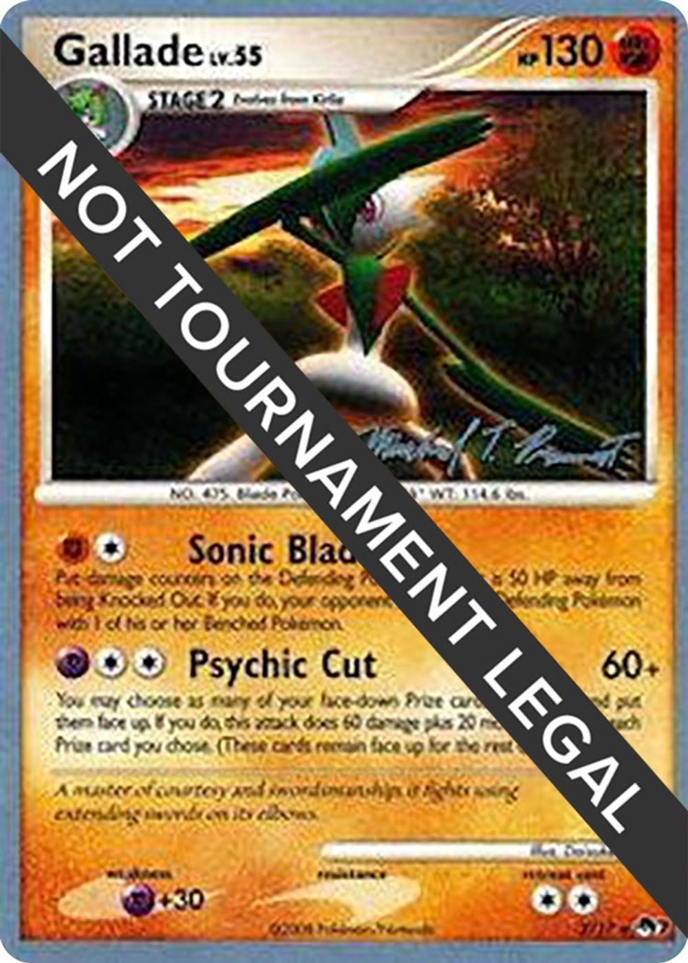 Gallade - 2010 (Michael Pramawat) — World Championship Decks
