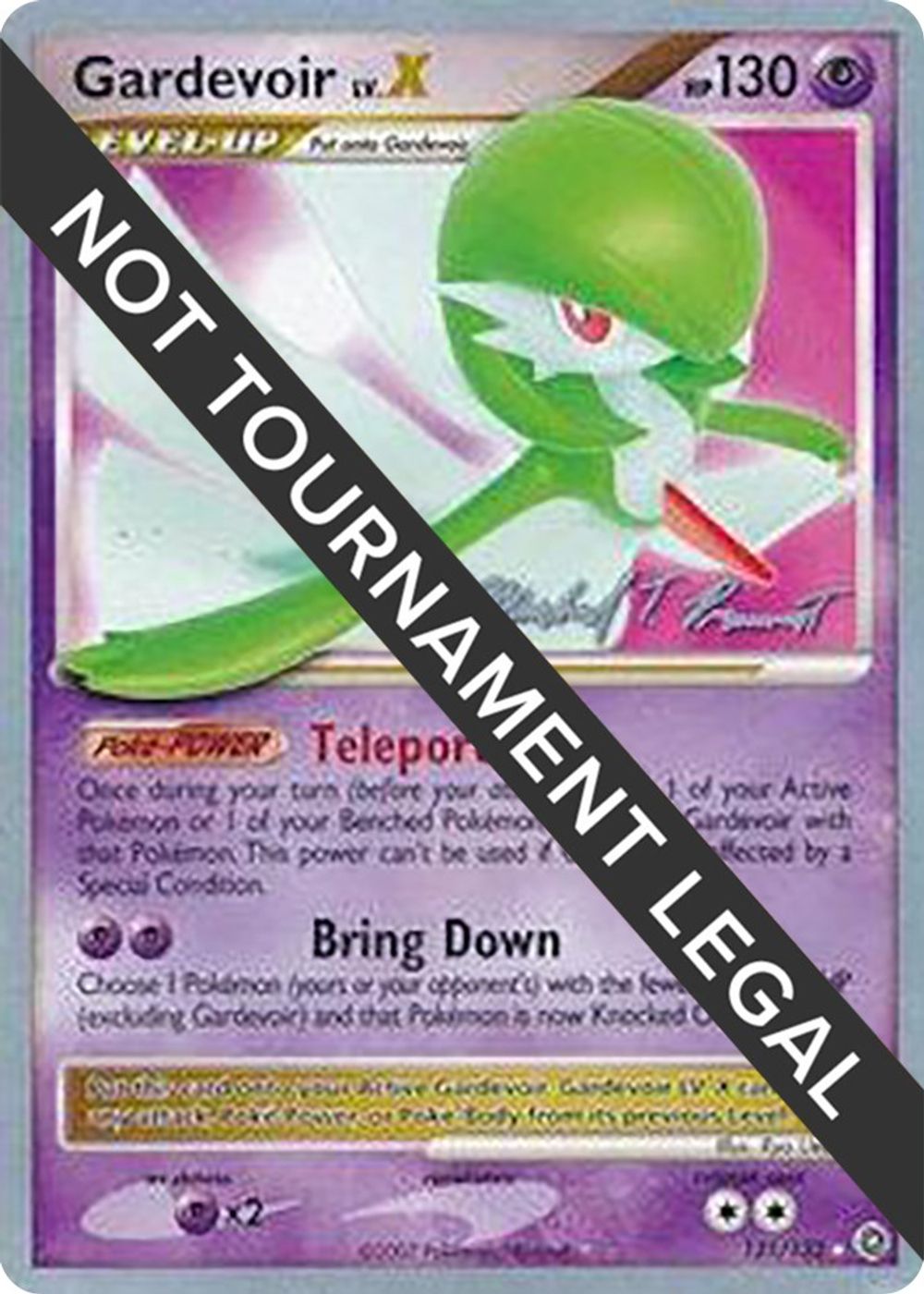 Gardevoir LV.X - 2010 (Michael Pramawat) — World Championship Decks