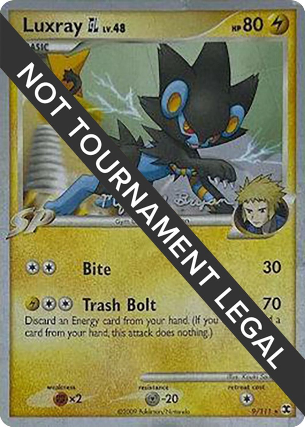 Luxray GL - 2010 (Mychael Bryan) — World Championship Decks