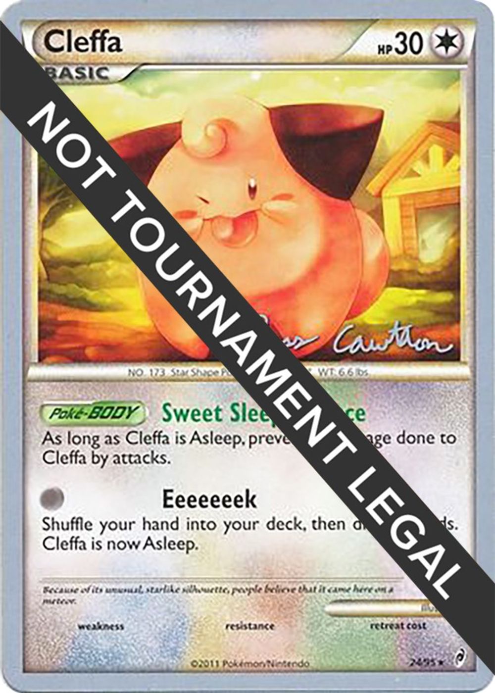 Cleffa - 2011 (Ross Cawthon) — World Championship Decks