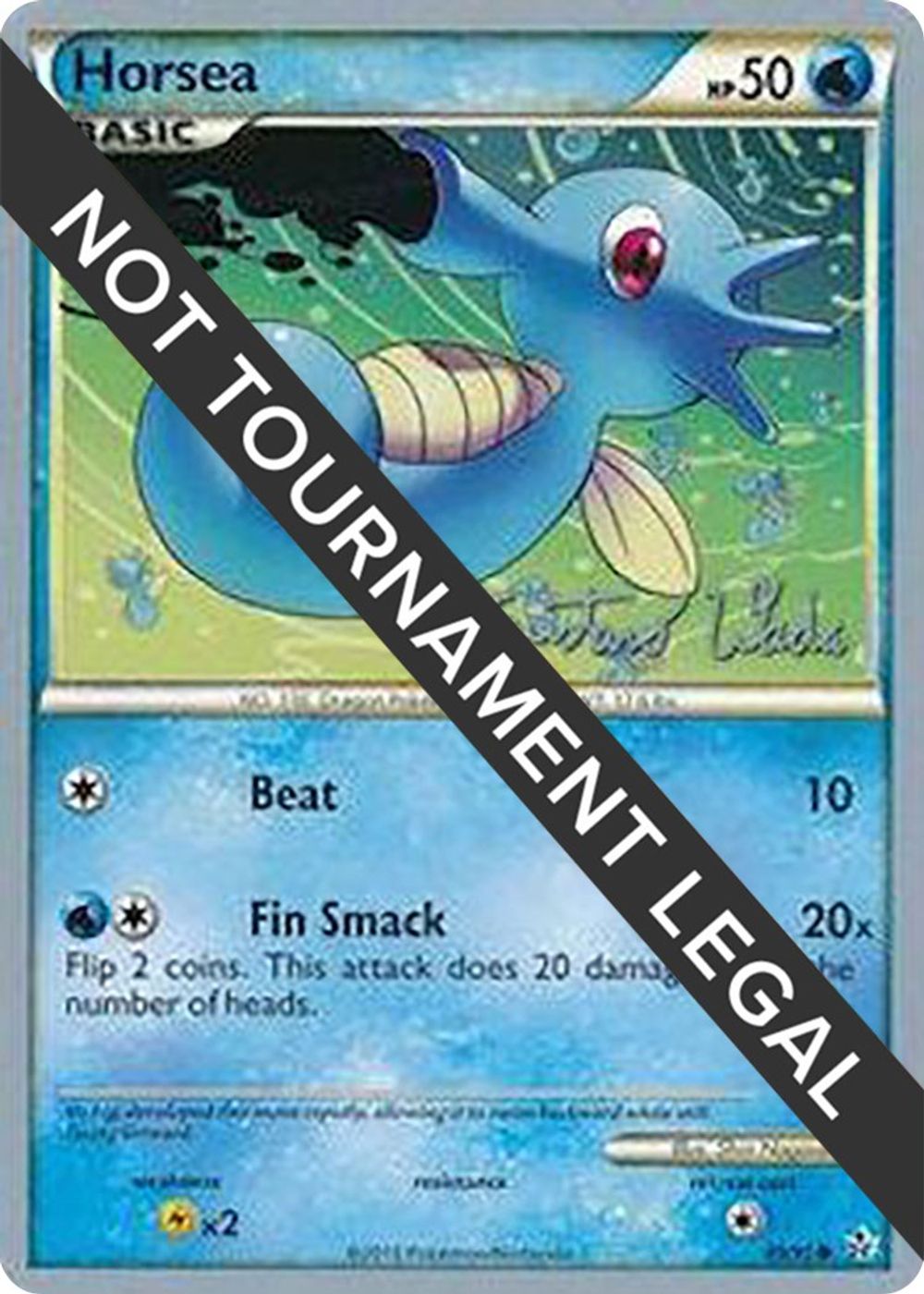 Horsea - 2011 (Gustavo Wada) — World Championship Decks