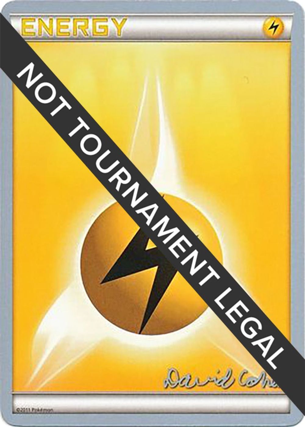 Lightning Energy - 2011 (David Cohen) — World Championship Decks