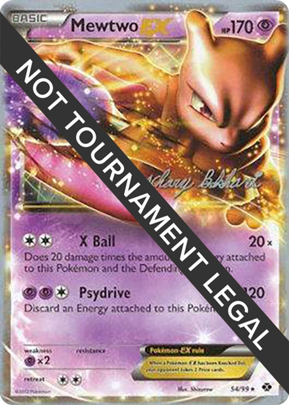 Mewtwo EX - 2012 (Zachary Bokhari) — World Championship Decks