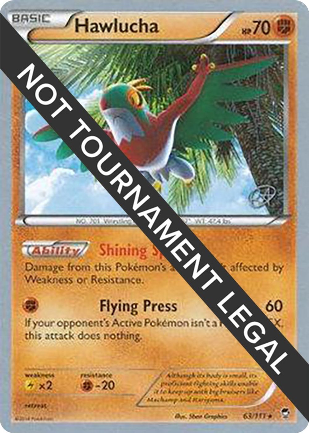 Hawlucha - 2015 (Rowan Stavenow) — World Championship Decks