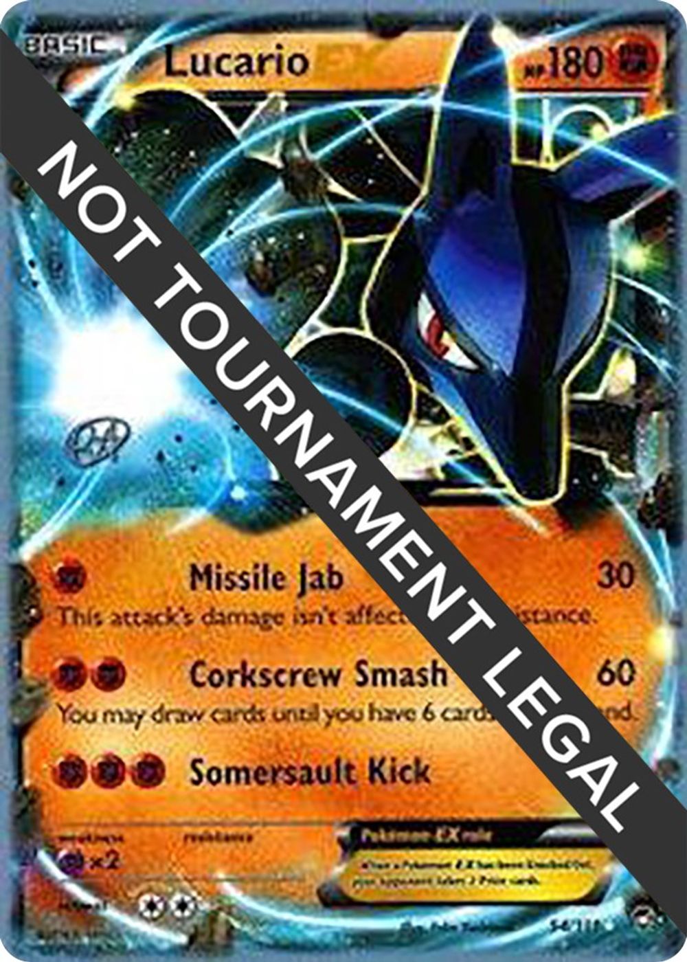 Lucario EX - 2015 (Rowan Stavenow) — World Championship Decks