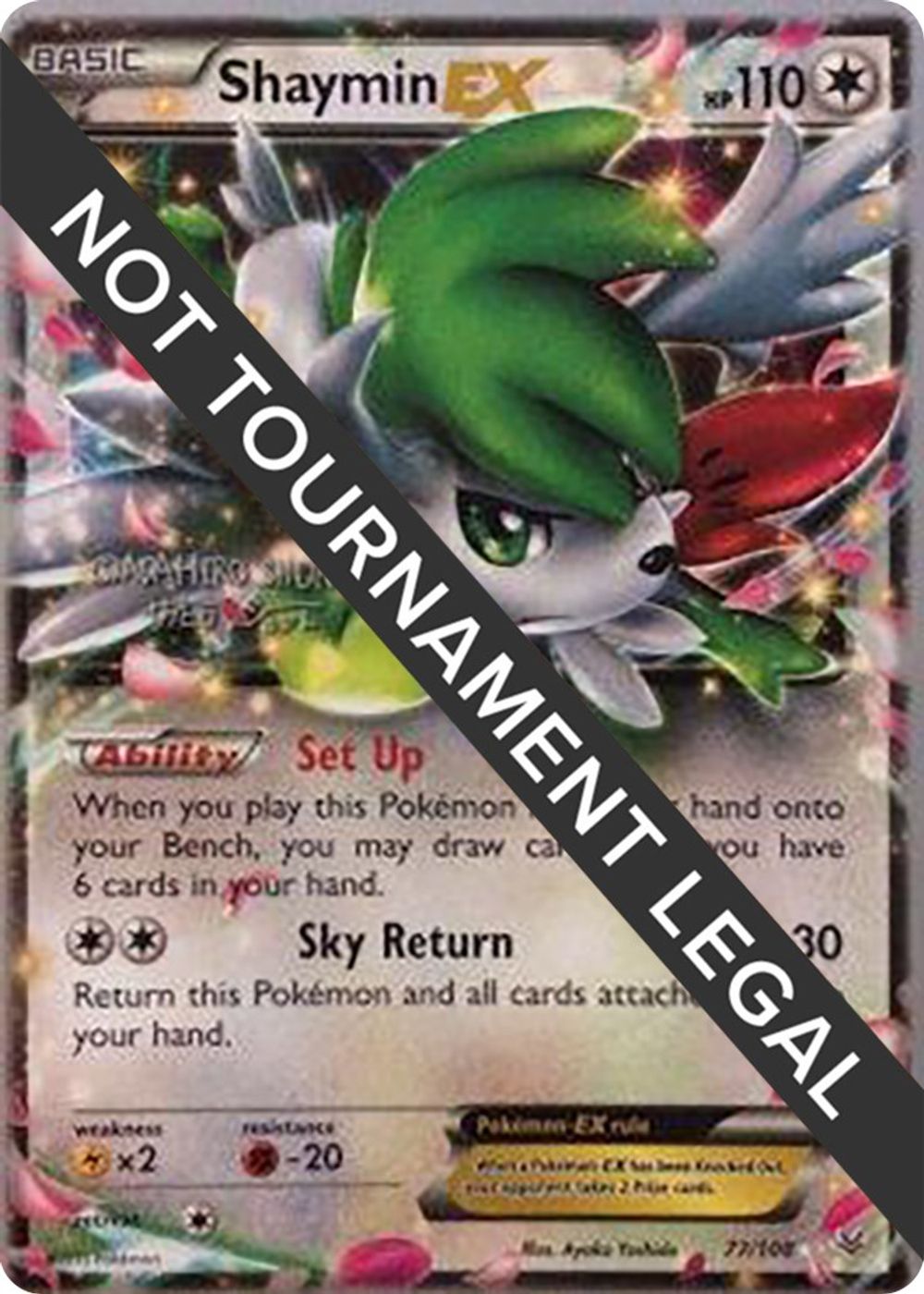 Shaymin EX - 2016 (Shunto Sadahiro) — World Championship Decks