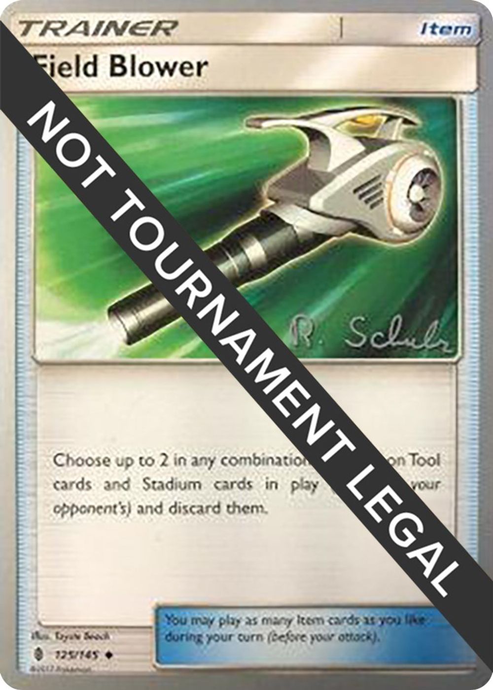 Field Blower - 2018 (Robin Schulz) — World Championship Decks
