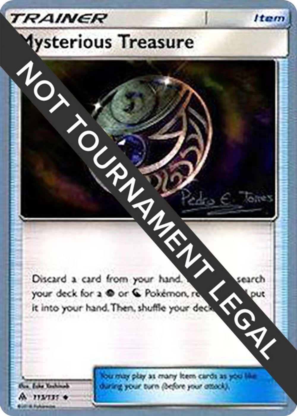 Mysterious Treasure - 2018 (Pedro Eugenio Torres) — World Championship Decks
