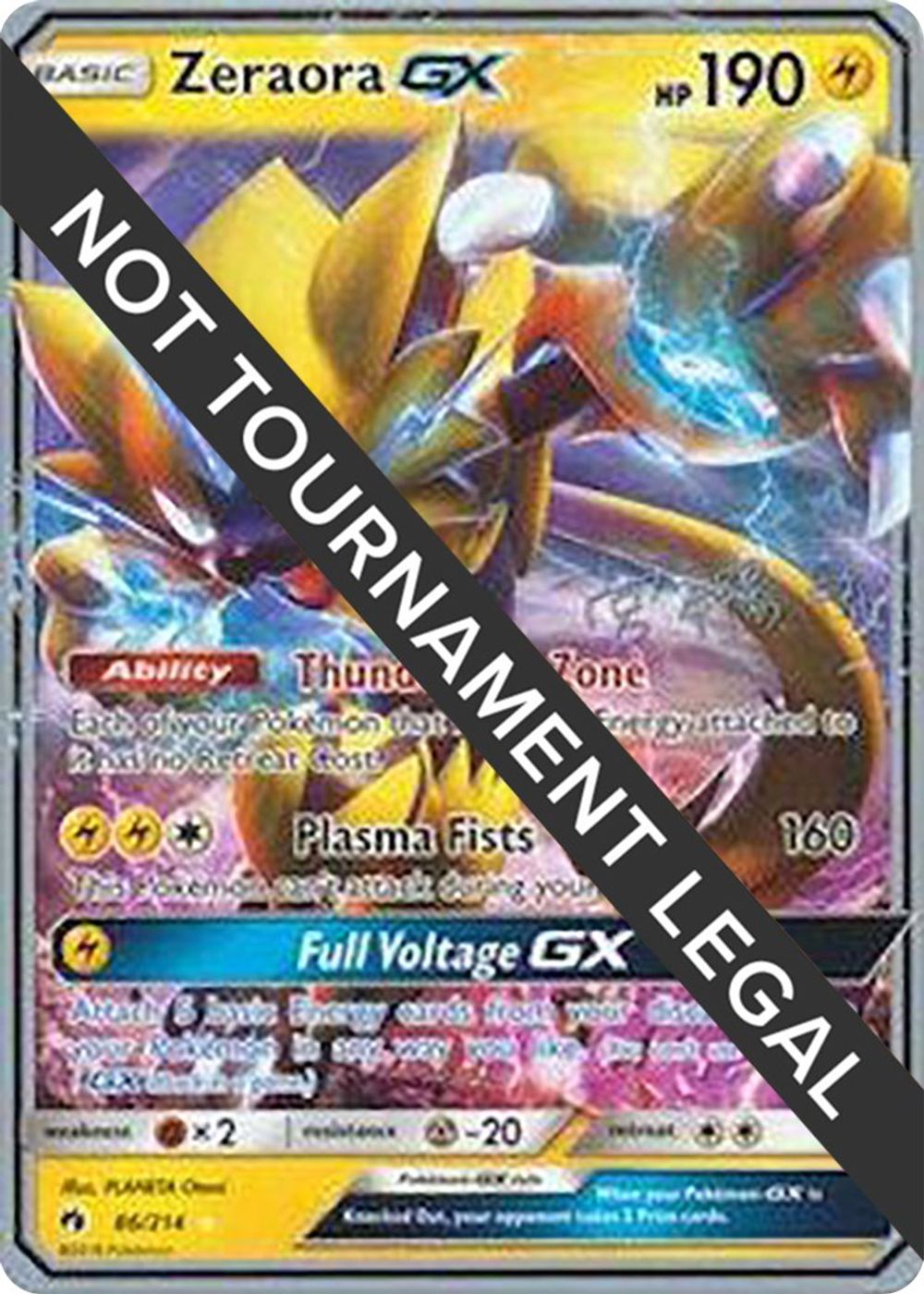 Zeraora GX - 2019 (Haruki Miyamoto) — World Championship Decks