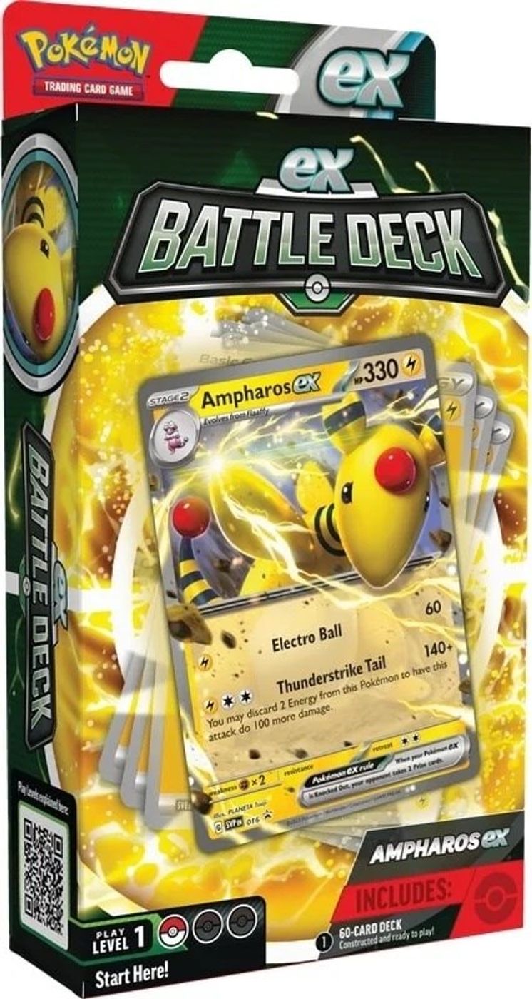 ex Battle Deck [Ampharos ex] — Miscellaneous Cards & Products