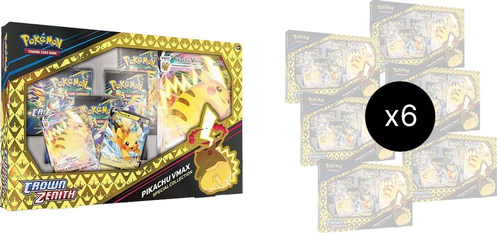 Pikachu VMAX Special Collection Case — SWSH: Crown Zenith