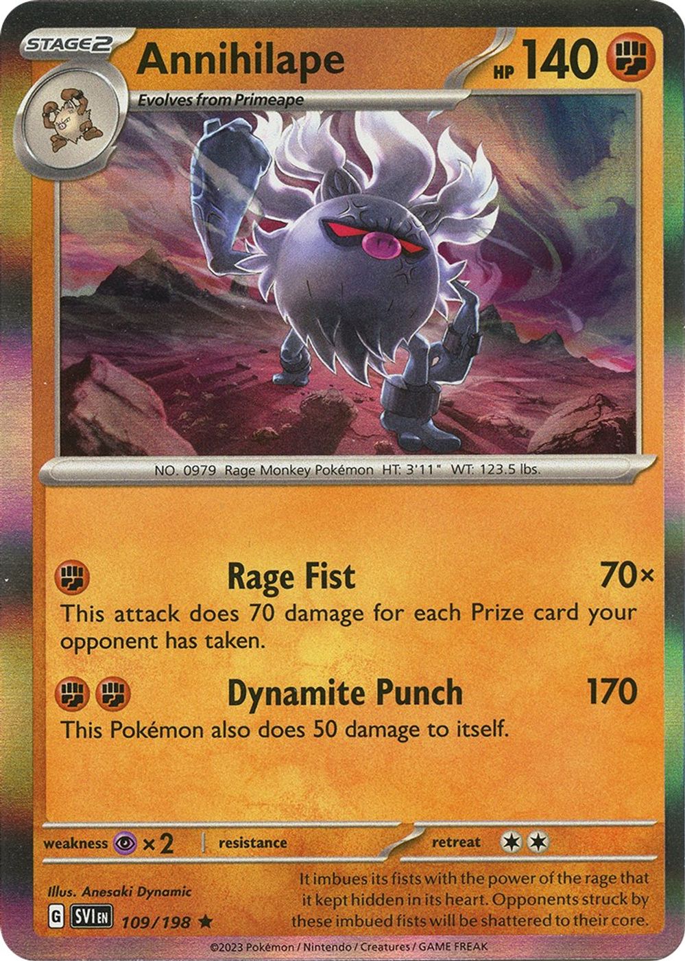 Annihilape — SV01: Scarlet & Violet Base Set