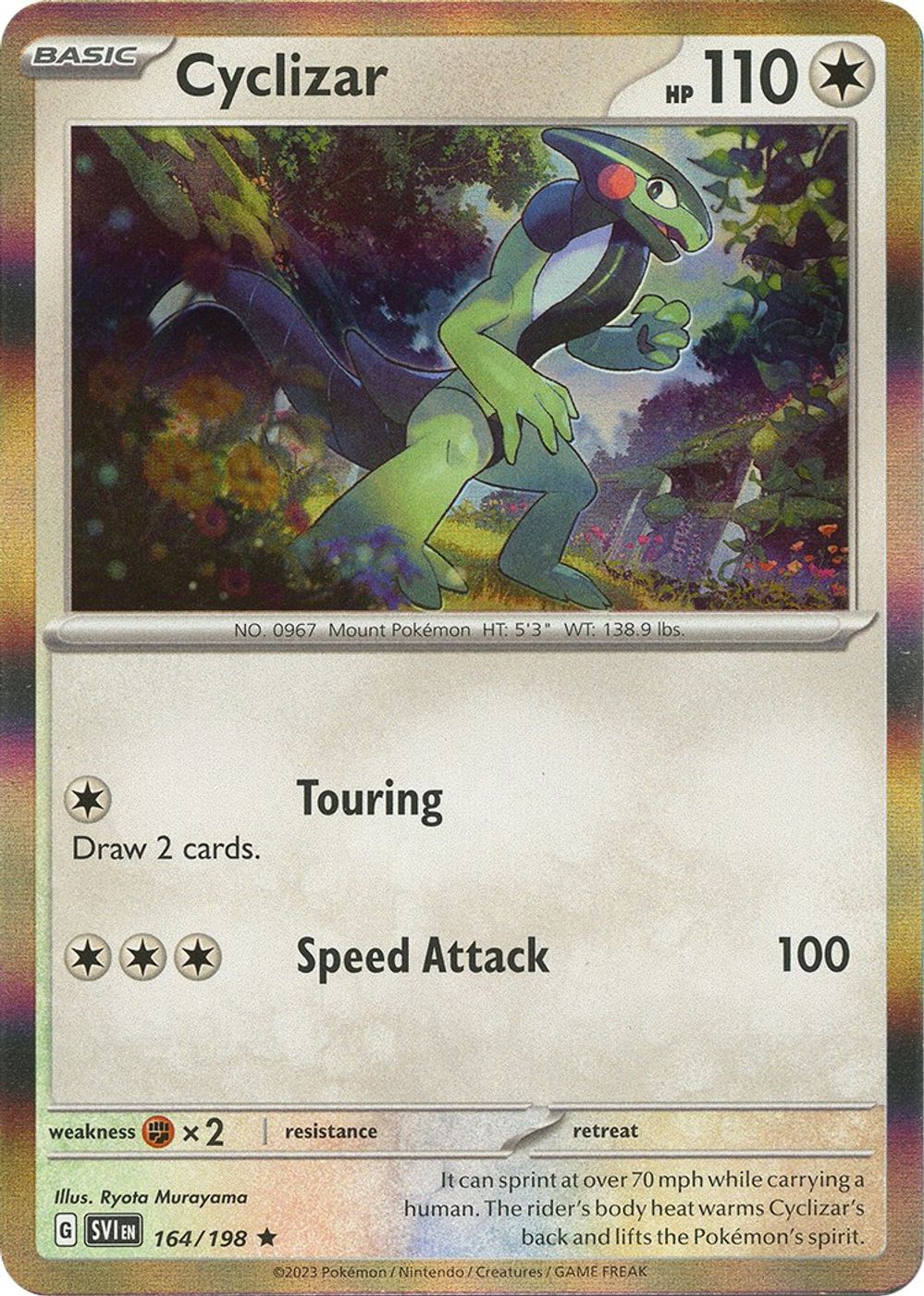 Cyclizar - 164/198 — SV01: Scarlet & Violet Base Set