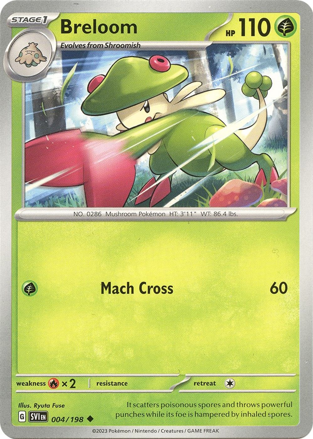 Breloom — SV01: Scarlet & Violet Base Set