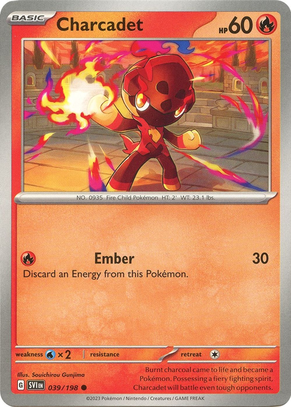 Charcadet - 039/198 — SV01: Scarlet & Violet Base Set