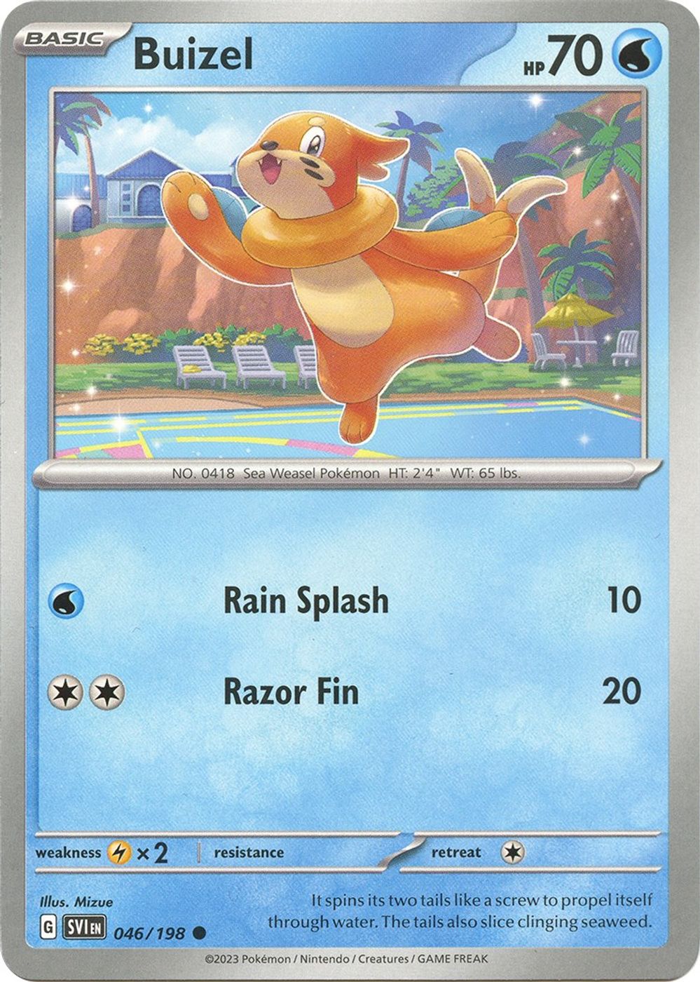 Buizel — SV01: Scarlet & Violet Base Set