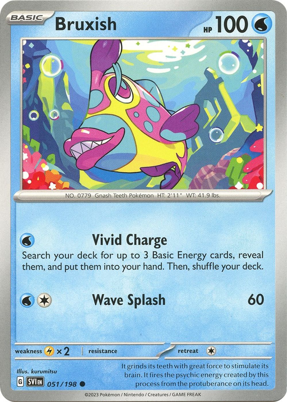 Bruxish — SV01: Scarlet & Violet Base Set