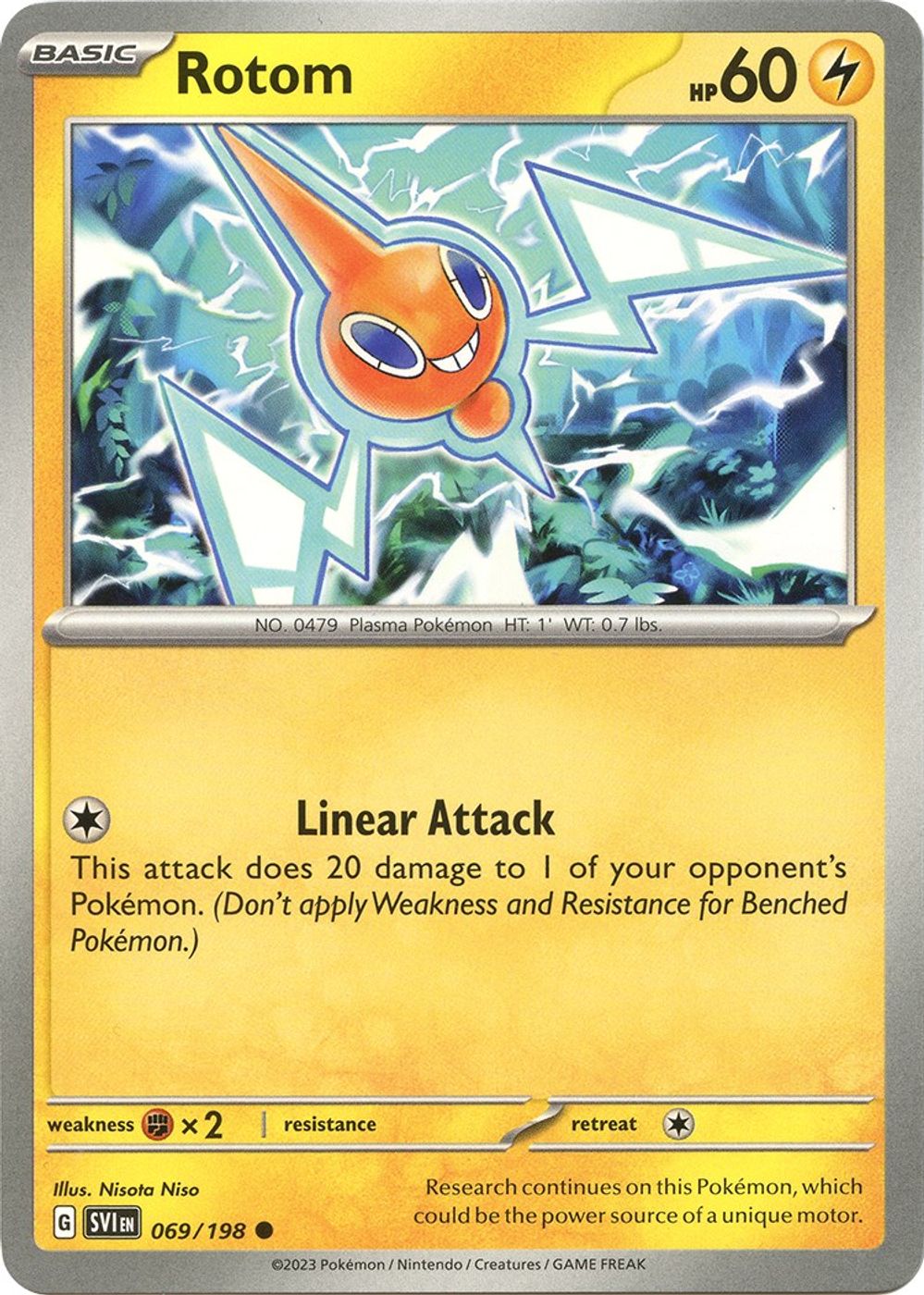 Rotom - 069/198 — SV01: Scarlet & Violet Base Set