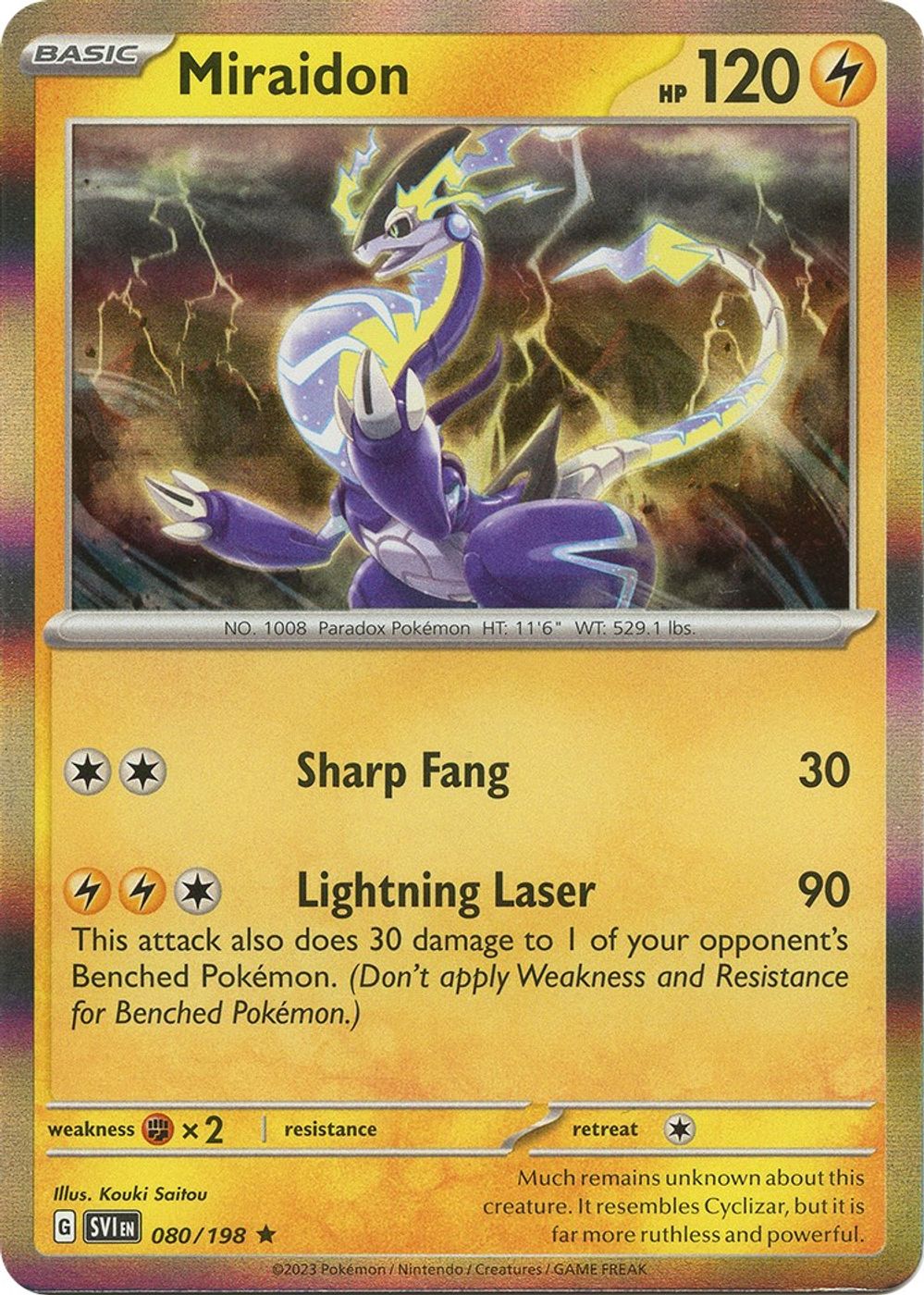Miraidon — SV01: Scarlet & Violet Base Set