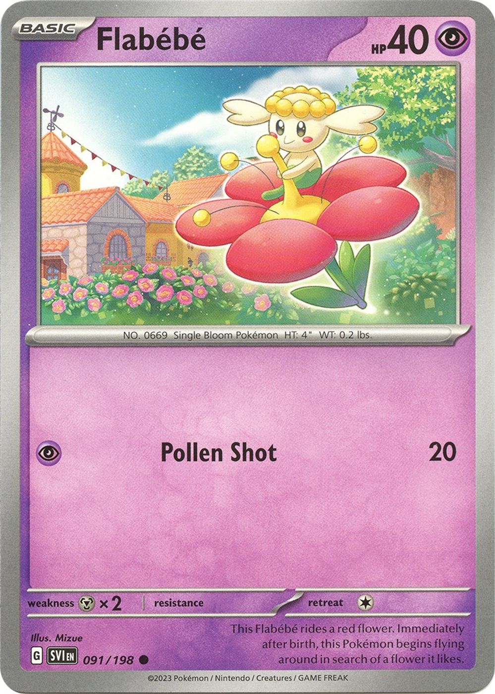 Flabebe — SV01: Scarlet & Violet Base Set