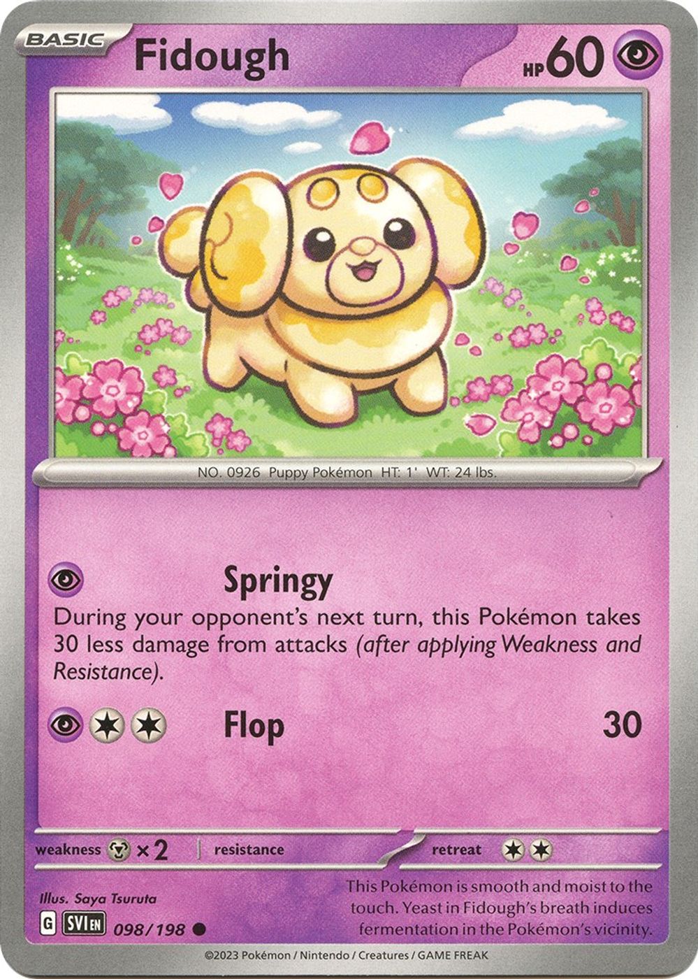 Fidough - 098/198 — SV01: Scarlet & Violet Base Set